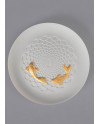 Assiette Koi Lladró Porcelaine 01009458  