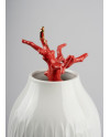 Coral vase Lladró Porcelain 01009477