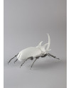 Rhinoceros beetle (matte white) Lladró ФАРФОР 01009478  