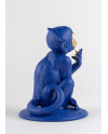  Petit singe (bleu-or) Lladró Porcelaine 01009548  