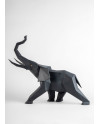 Elefant (schwarz) Lladró Porzellan 01009559  