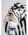 Lion mask (black-gold) Lladró Porcelain 01009566