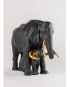 Leading the way (black-gold) Lladró Porcelain 01009581