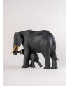 Leading the way (black-gold) Lladró Porcelain 01009581