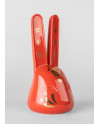 The Rabbit (red - gold) Sculpture Lladró Porcelain 01009590