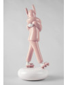 Embraced (pink) Sculpture Lladró Porcelaine 01009652  