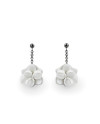 Boucles d'oreille Orchida Lladró Porcelaine 01010227  