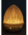 Lithophane votive light-Lord Balaji Lladro Porcelain 01017456