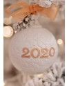 2020 Christmas Ball. Golden Luster Lladró Porcelain 01018452