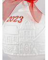 2023 Christmas ball (Re-Deco red) Lladró Porcelain 01018475