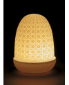 Lladro Porcelain WICKER DOME LAMP 01023889