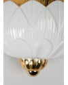 I&S-Wall light (weiß-gold) (US) Lladró Porzellan 01023993  