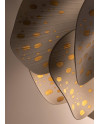 Nightbloom wall light (weiß-gold)(US) Lladró Porzellan 01024028  