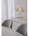 Nightbloom lampe de table (blanc-or)(UK) Lladró Porcelaine 01024031  