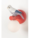 Parrot wall light (left)(CE/UK) Lladró Porcelain 01024050