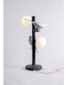 Parrot lampe de table (noir) (CE) Lladró Porcelaine 01024152  