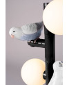 Parrot lampe de table (noir) (CE) Lladró Porcelaine 01024152  