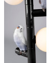 Parrot lampe de table (noir) (CE) Lladró Porcelaine 01024152  