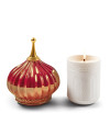 North tower candle 1001 lights (ruby) Lladró Porcelaine 01040173 