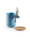 Parrot's scented Treasure (blue) Lladró Porcelain 01040193