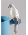 Parrot's scented Treasure (blue) Lladró Porcelain 01040193