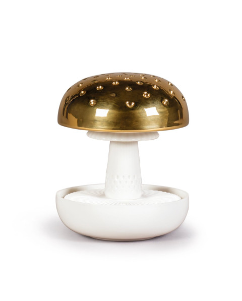 Boletus 1 (gold)-On the prairie Lladró Porcelain 01040196