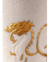 Golden Dragons candle Lladró Porcelaine 01040201 