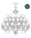 Lladro 1023231 Chandelier CHAND40L GREEN CE_UK