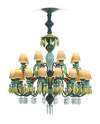 Lladro 1023234 Candelero Belle de Nuit VERDE (CE/UK) 1023234