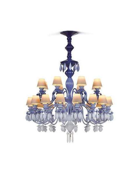 Lladro 1023254 Candelero Belle de Nuit AZUL (CE/UK) 1023254