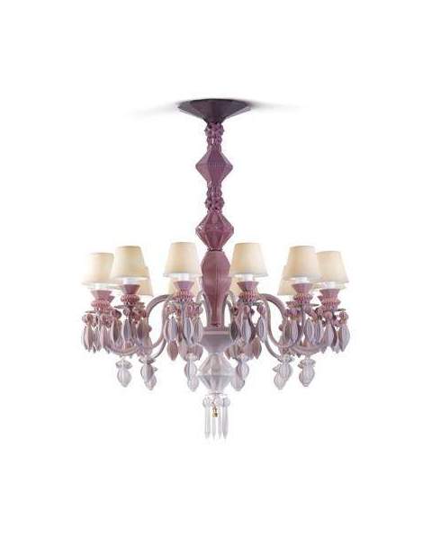 Lladro 1023269 Chandelier CHAND12L PINK US