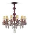 Lladro 1023270 Chandelier CHAND12L PINK JAPAN