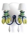 Lladro 1023237 Lampada da parete WALL 2L. GREEN (CE/UK) 1023237