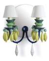 Lladro 1023239 Wall Lamp WALL 2L GREEN JAPAN