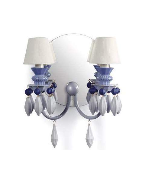 Lladro 1023257 Aplique Pared Belle de Nuit AZUL (CE/UK) 1023257