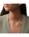 Jewel Fossil Necklace STERLING SILVER JFS00485040