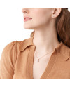 Fossil Necklace STAINLESS STEEL JF04029791