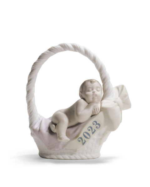 Born in 2023 (girl) Lladró Porcelain 01018477