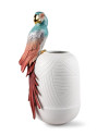 Macaw bird vase (red) Porcelana Lladró 01009686  