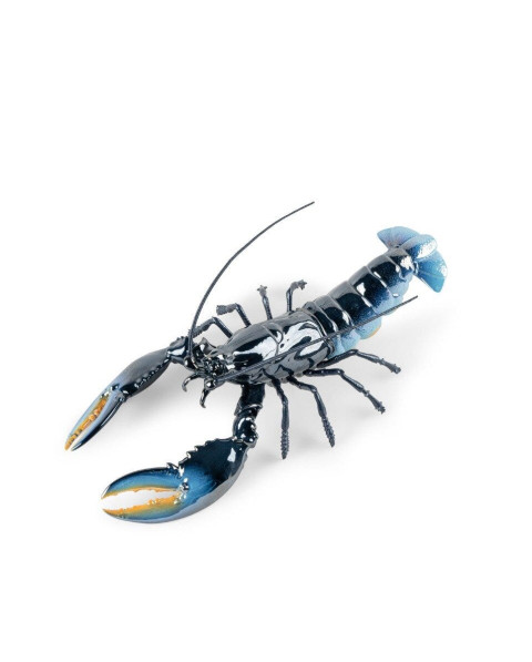 Lobster (blue) Lladró Porcelain 01009693