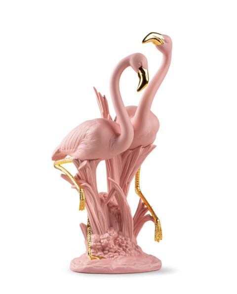 Flamingos (rosé) Lladró Porzellan 01009675  