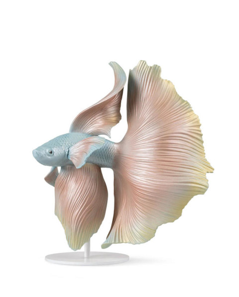 Betta Fish (right) Lladró Porcelain 01009700