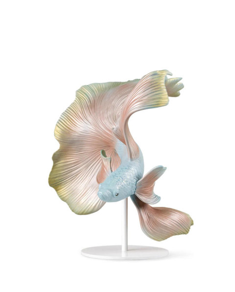 Poisson Betta (gauche) Lladró Porcelaine 01009701