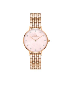 Daniel Wellington QUADRO MINI - Uhr - rose gold-coloured/braun