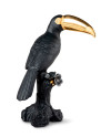 Tucan (Negro-Dorado) Porcelana Lladró 01009712