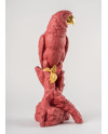 Macaw bird (red-gold) Lladró Porcelain 01009690