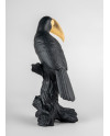 Toucan (black-gold) Lladró Porcelain 01009712