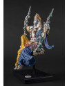 Radha Krishna sur une balançoire  Lladró Porcelaine 01002036  