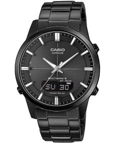 Casio LCW-M170DB-1AER часы Casio Waveceptor LCW-M170 SS Black IP LCW-M170DB-1AER