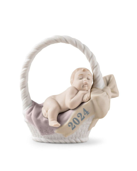 Born in 2024 (girl) Lladró Porcelain 01018483